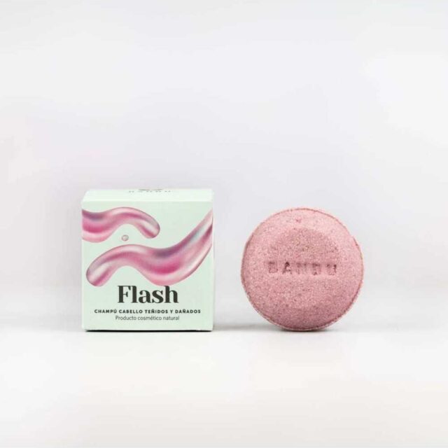 Champu solido reparador flash