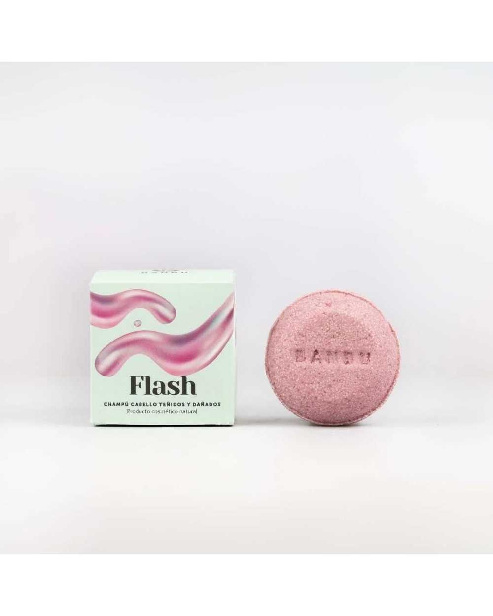 Champu solido reparador flash