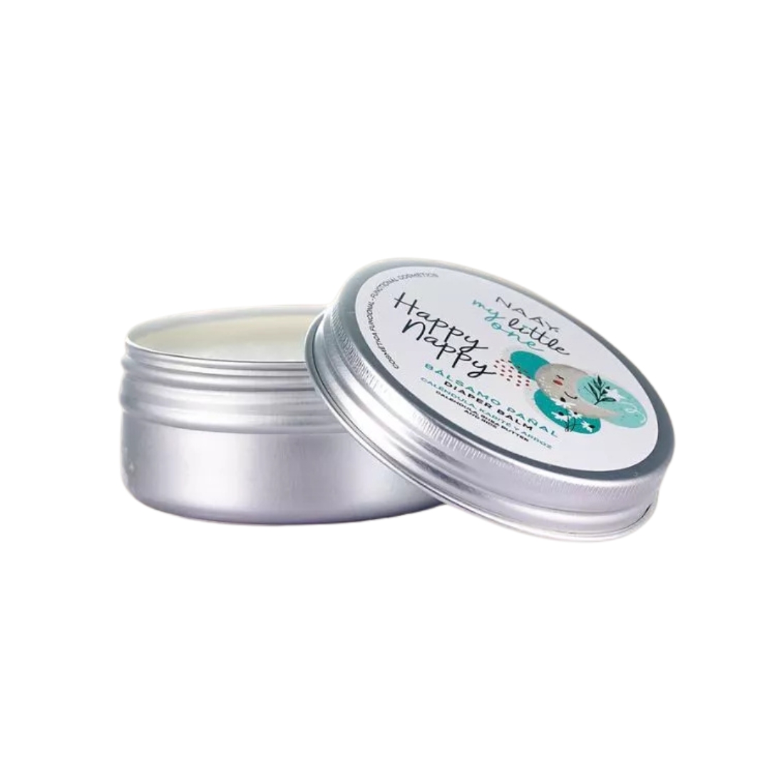 Bálsamo natural de pañal para bebé Happy Nappy para piel sensible e irritada