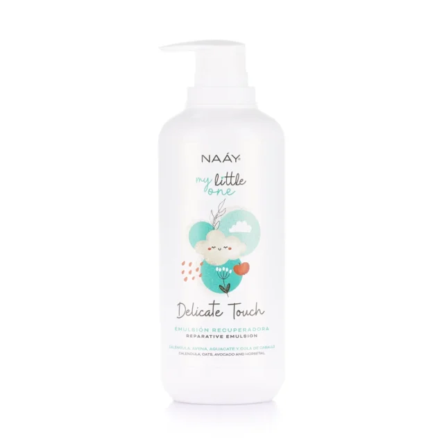 Emulsión recuperadora natural para bebés Delicate Touch My Little One para piel sensible y atópica