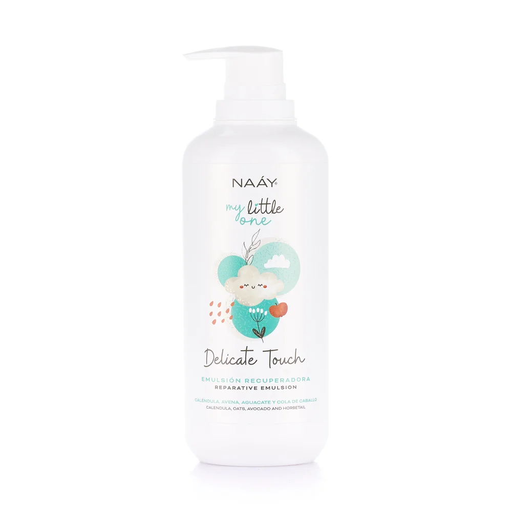 Emulsión recuperadora natural para bebés Delicate Touch My Little One para piel sensible y atópica