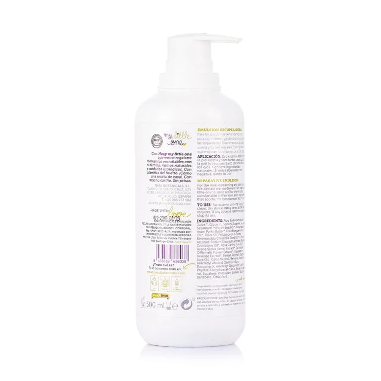 Emulsión recuperadora natural para bebés Delicate Touch - Imagen 2